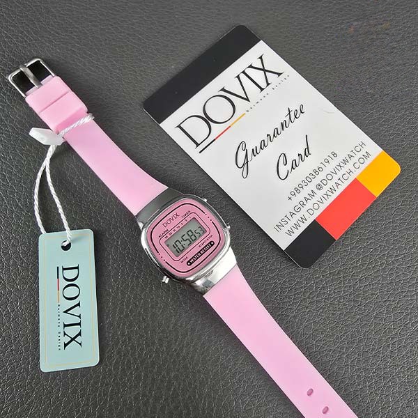 ساعت مچی زنانه داویکس 1009 صورتی